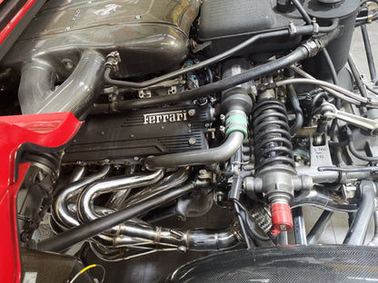 Ferrari F50 - Full Exhaust: Headers, Cat Spare, and X Pipe Muffler + Remote