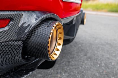 Ferrari F8 - End Pipe Shells