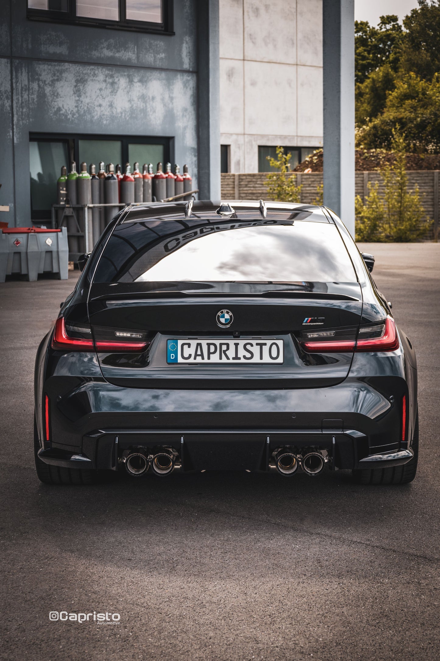 BMW M3/M4 (G8X) - Valved Exhaust, 200cell OPF, MidSilencer Spare + Wicrom Tips (OE Actuators)