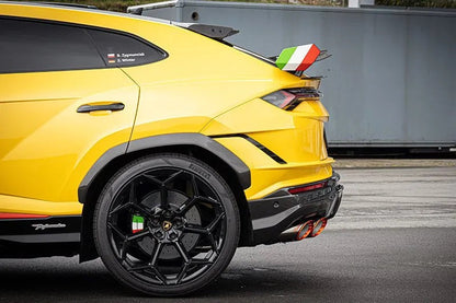 Lamborghini Urus Performante - Valved Exhaust, MidSilencer Spare + Wicrom "Performante" Tips (OE Actuators)