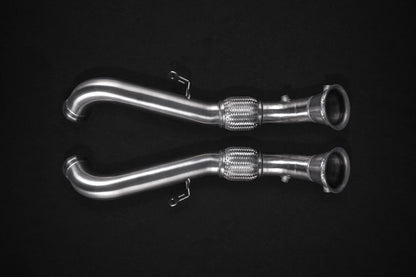 Mclaren (M838T/E) - Cat Spare Downpipes + Heat Protection