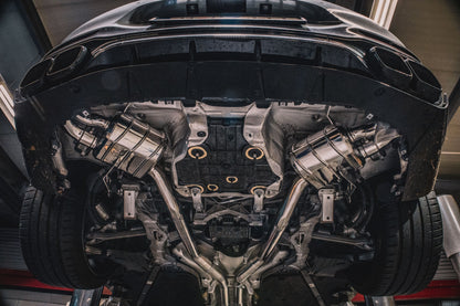 Mercedes AMG SL63 (R232) - Valved Exhaust + MidPipes (OE Actuators)