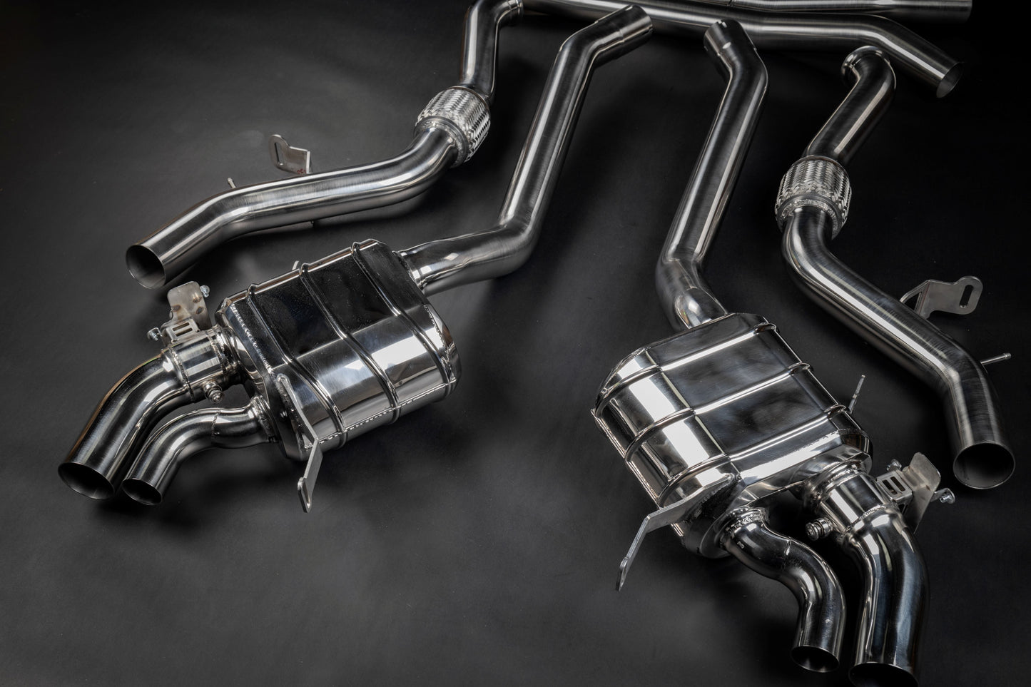 Mercedes AMG SL63 (R232) - Valved Exhaust + MidPipes (OE Actuators)