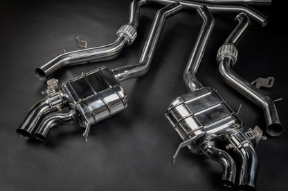 Mercedes AMG SL63 (R232) - Valved Exhaust + MidPipes (OE Actuators)
