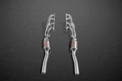 Mercedes C63 AMG, C63 AMG Black Series (W204) - Headers, 250 Cell Sport Cats + Post Cat Spares