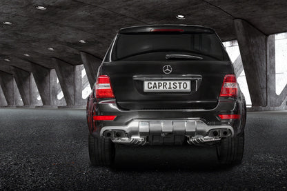 Mercedes AMG ML63 (W164) - Valved Mufflers w Ceramic Tips (CES3)