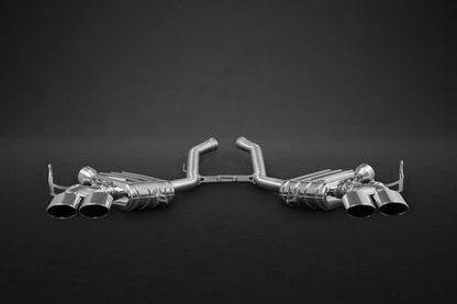 Mercedes AMG ML63 (W164) - Valved Mufflers w SS Tips (CES3)