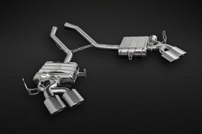 Mercedes AMG ML63 (W164) - Valved Mufflers w SS Tips (CES3)