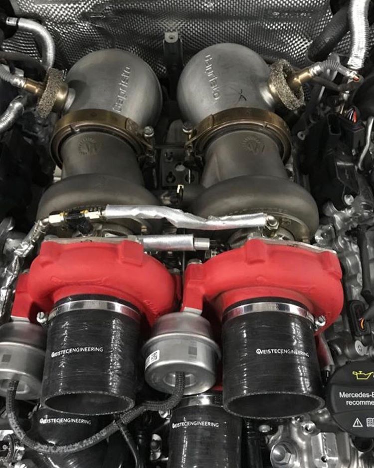 Mercedes AMG C63/S (W205) - Cat Spare Downpipes