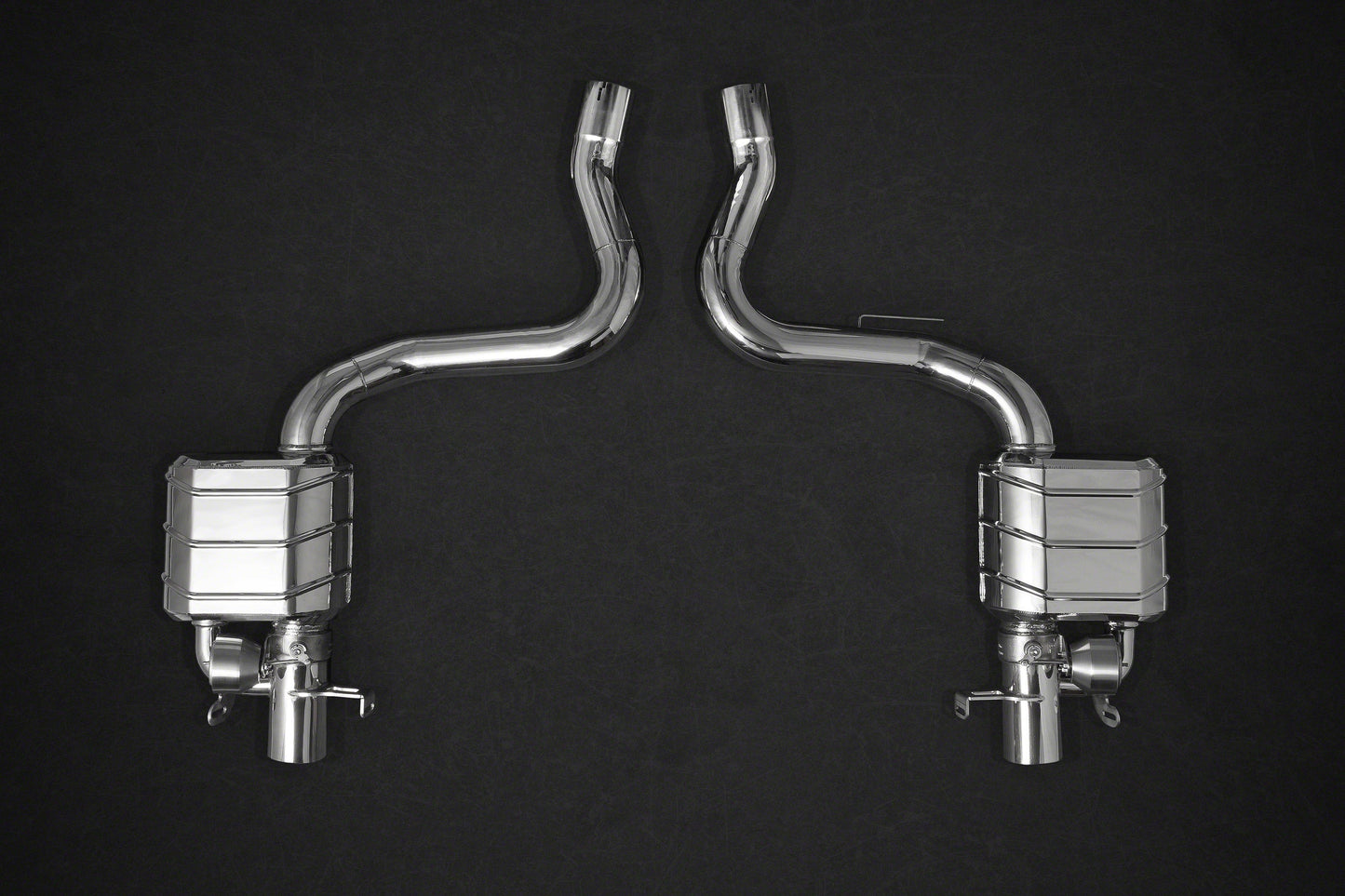 Mercedes AMG C63/S (W205) - Valved Exhaust + MidPipes (OE Actuators)