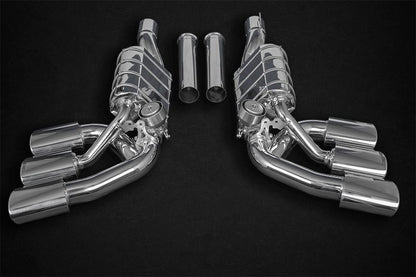Mercedes AMG G63 (W463A) - ECE Valved Triple Mufflers (CES3)