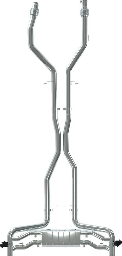 Mercedes AMG GLE63/S (W167) - Valved Exhaust + MidPipes (OE Actuators)