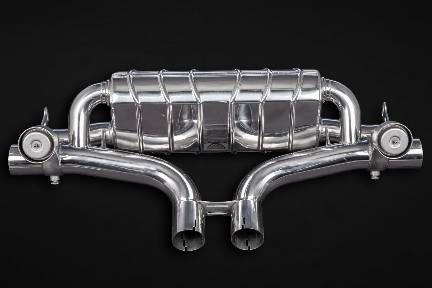 Audi SQ7/SQ8 - Valved Exhaust, MidSilencer Spare + Wicrom Tips (OE Actuators)