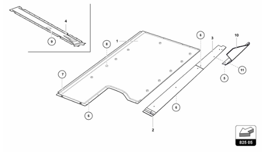 5 - Screw M6X20 Cl.10.9