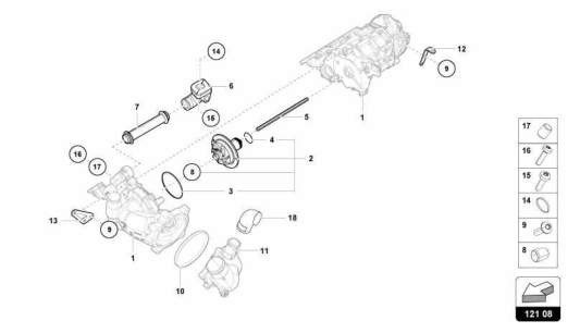 15 - Hexagon Socket Flat Head Bolt M6X20