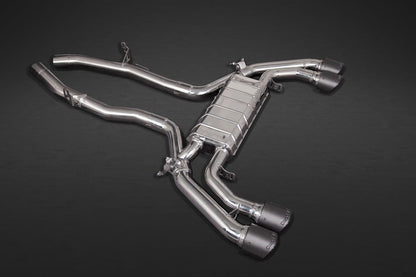 BMW X3M Competition (G01/F97) - Exhaust System, OPF Delete Mid Pipes, and Carbon Fiber Tips image 0