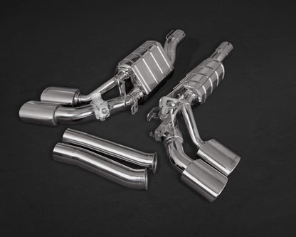Mercedes AMG G550/G500 (W463A) 4L BiTurbo - Valved Dual Mufflers (for OE Valves) image 0