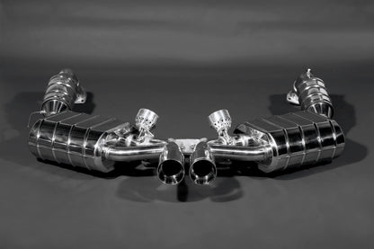 Porsche 987 Boxster/Cayman MK2 - Valved Exhaust with 250 Cell Sport Cats(CES3) image 0