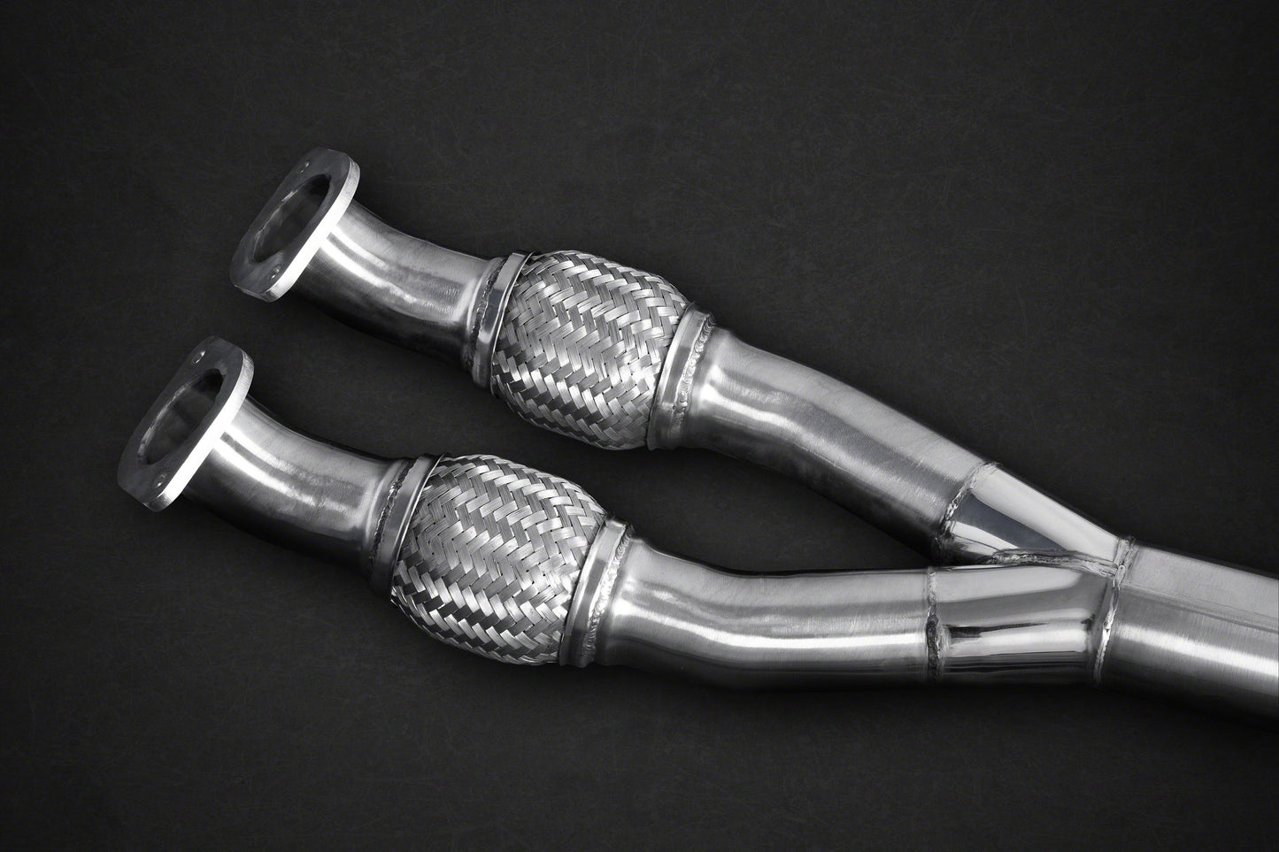 Nissan GTR MK3/4/Nismo - Valved Exhaust with Mid-Pipes (Post Cat Spare) Carbon Tips (CES3) image 2
