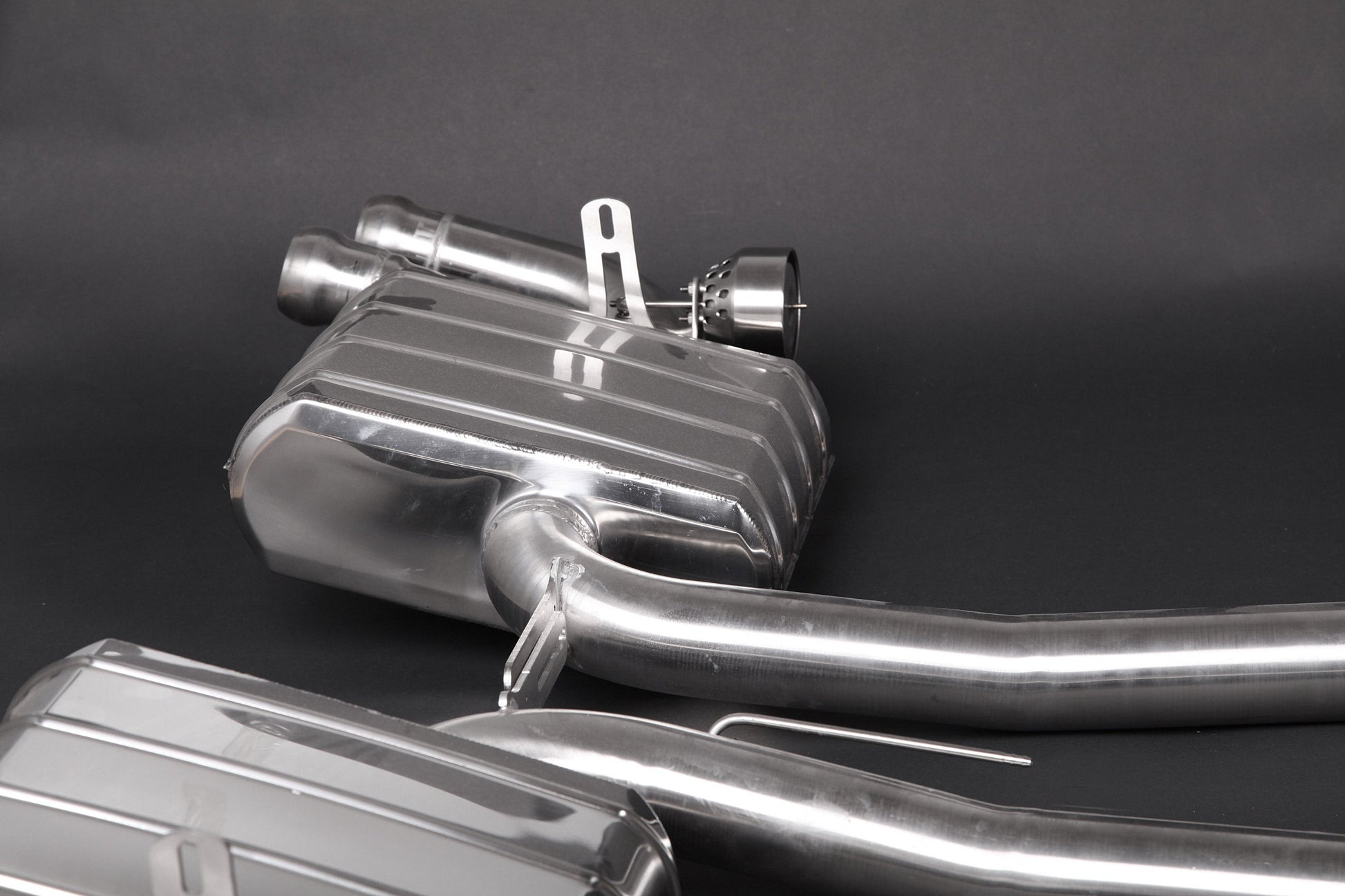 Porsche 958 Cayenne Turbo/S (10-14) - Valved Exhaust with Mid-Pipes (CES3) image 3