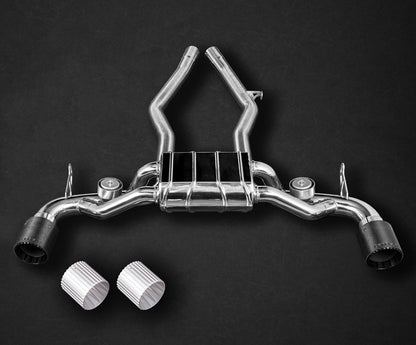 Toyota Supra (A90) - Valved Catback Exhaust with Carbon Fiber Tips (CES3) image 3
