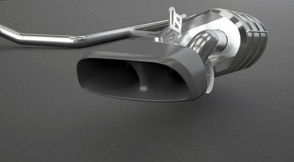 Porsche 970 Panamera Executive (Extended) Turbo/S - Valved Exhaust  with Mid-Pipes (for PSE) image 1