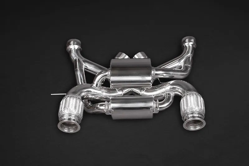 Mclaren 720S - Valved Exhaust with Sports Cats 100 Cell (CES3) image 0