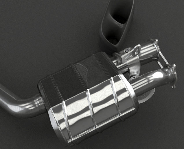 Porsche 970 Panamera (V8) S/4S/GTS - Valved Exhaust with Mid-Pipes (for PSE) image 0