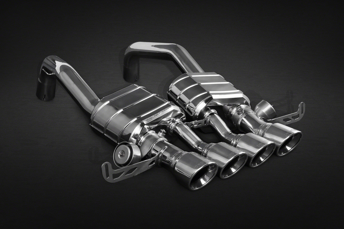 Chevrolet Corvette (C7) Stingray/Z06 - Valved Exhaust with Post Cat Spare Pipes (CES3) image 0