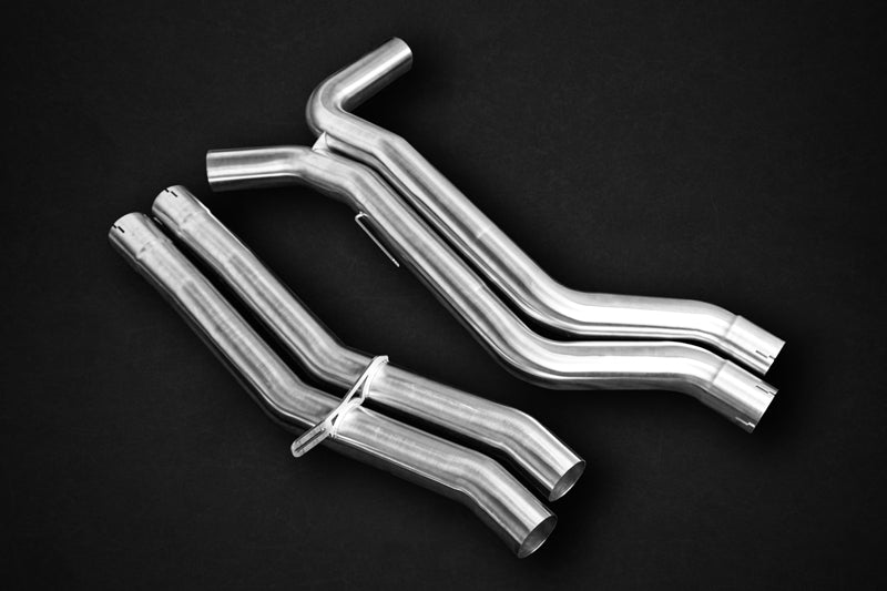 Audi RS6/7 (C8) - Valved Exhaust with Carbon Fiber Tips (OE Actuators) image 3