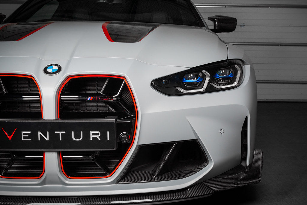 Eventuri BMW G8X M3 / M4 Black Carbon Intake Scoop Set