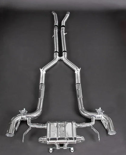 Mercedes AMG GTR - Valved Exhaust with Mid-Pipes (incl. Cat Delete) (OE Actuators) image 1