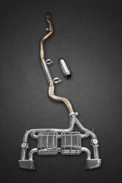 BMW 435i - Valved Exhaust with Middle Silencer Spare Pipes and Skirt Diffuser (CES3) image 4