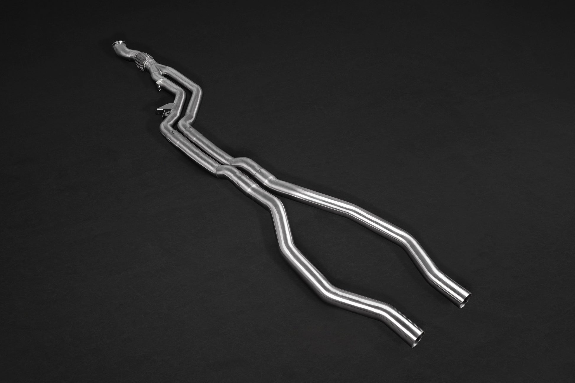 BMW M2 (F87) - ECE Valved Exhaust with Mid-Silencer Spare Pipes and Stainless Tips (CES3) image 4
