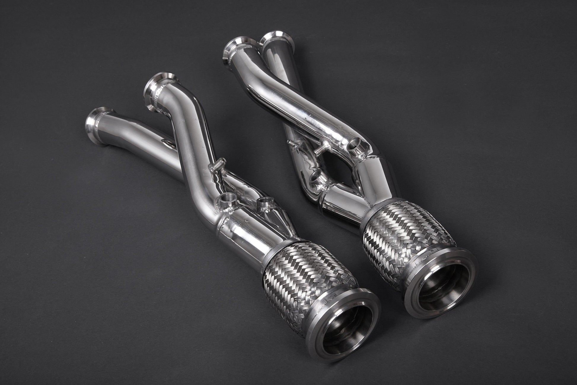 Lamborghini Aventador LP750 SV - Valved Exhaust with Carbon/Stainless Frame image 6