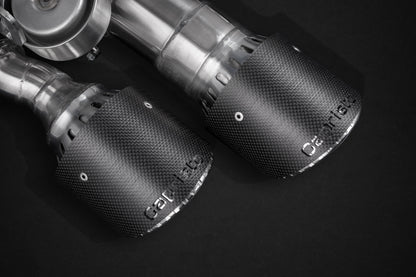 Porsche 971 Panamera GTS/Turbo/S - Valved Exhaust with Mid-Pipes and Carbon Tips (CES3) image 4