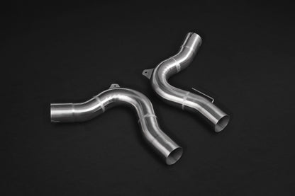 Porsche 971 Panamera GTS/Turbo/S - Valved Exhaust with Mid-Pipes and Carbon Tips (CES3) image 1